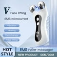 thumbnail image 1 of Micro Roller Massager Household V Shaped Facial Device For Lifting Firming Skin And Improved Circulation, 1 of 8