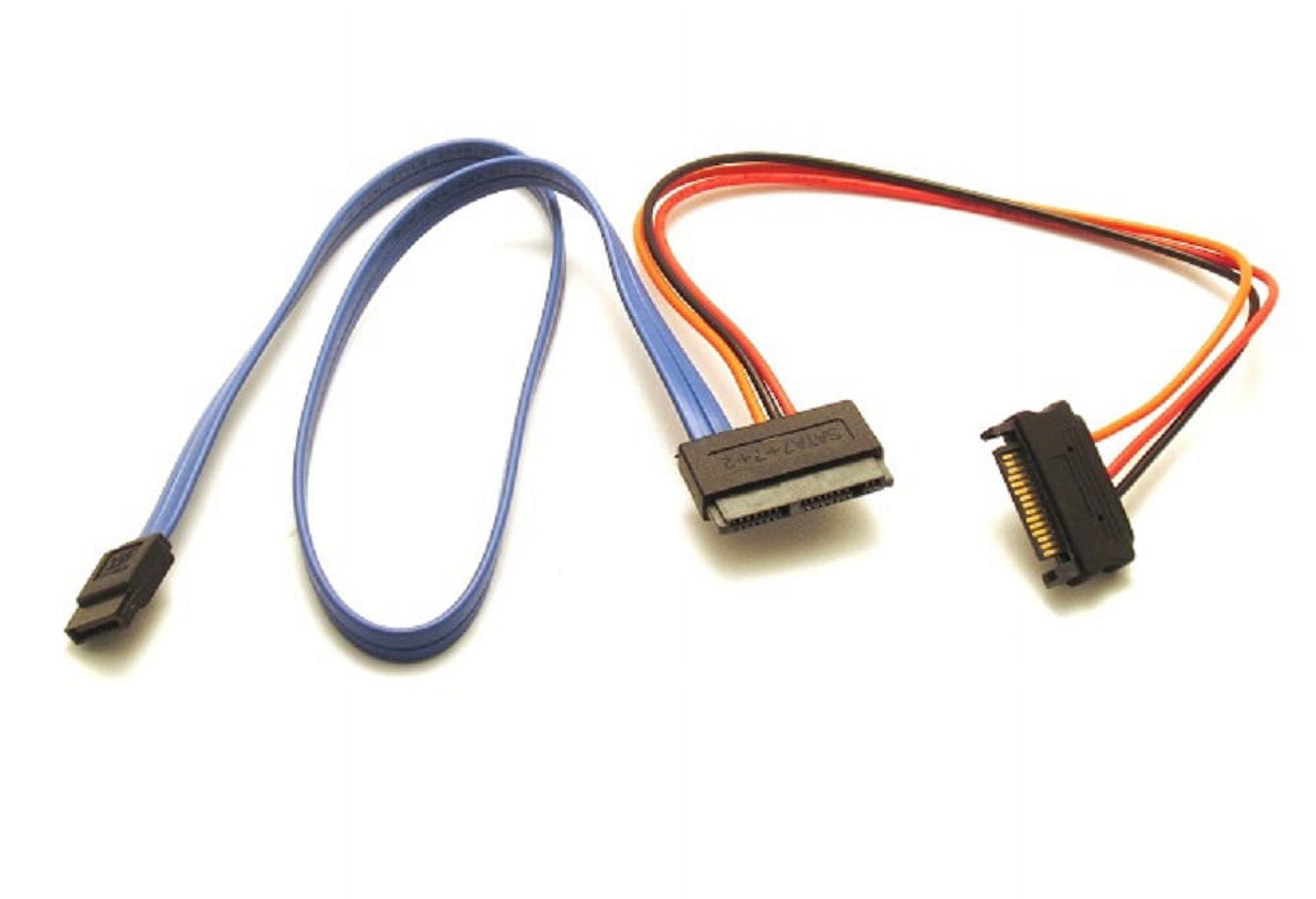 Micro SATA 1.8 inch Combo 5V & 3.3V Power & SATA Cable