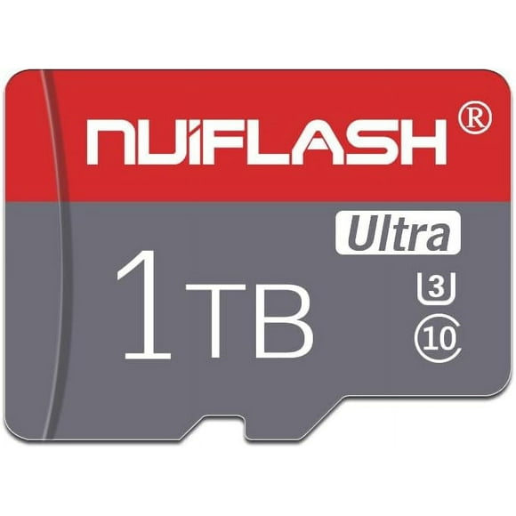 Micro SD Card 1024GB Memory Cards 1024GB Micro SD Memory Card Class 10 Fast Speed Flash Mini SD Card for Smartphones/Computer TF Card for Camera/Car Navigation