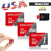 Micro SD Card 256GB Class 10 Micro SD Memory Card TF Adapter Lot