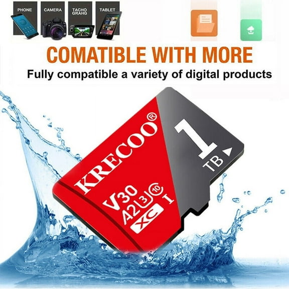 Micro SD Card 256GB Memory Card for Camera/Drone/Dash Cam/GOPRO/Tablet/PC/Phone