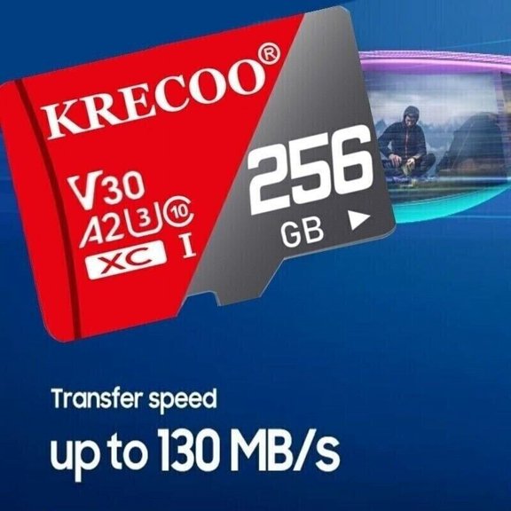 Micro SD Card SDHC SDXC Memory Card TF Class 10 130MB/S 64GB 128GB 256GB&Adapter