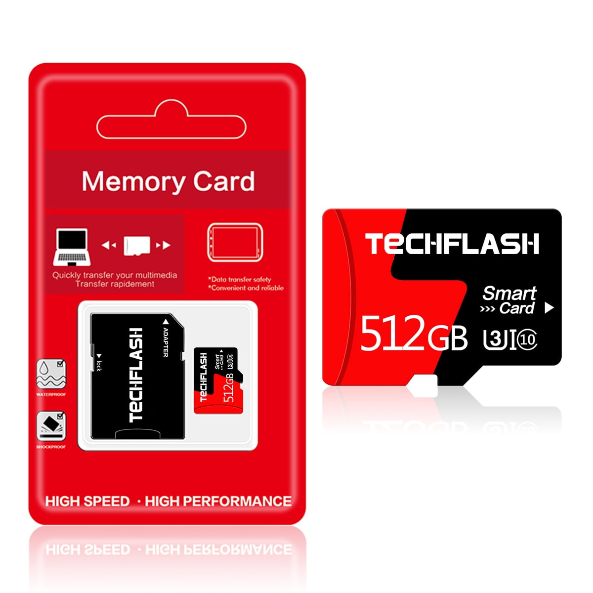 Micro SD Card512GB SD Memory Card 512GB TF Card Class 10 High Speed