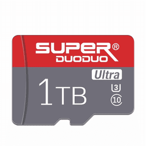 1T Micro Secure Digital Flash Memory Card, UHS-I, C10, U3, V30, 4K, Large Capacity Full HD Memory Card Suitable For Smartphones, Cameras, Computers, Gaming And Other Android Devices