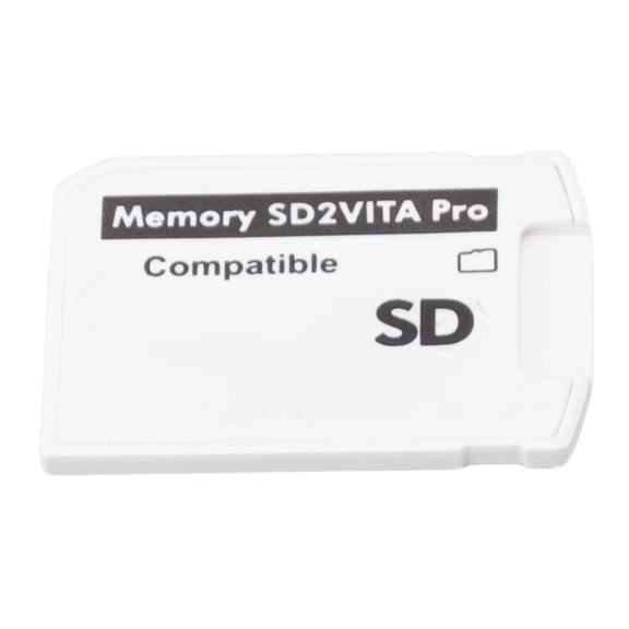 Micro SD Storage Card Slot Adapter for PS Vita 1000 2000 HENkaku Enso System V5.0 Memory Card Reader, 0.5 oz / 14 g White