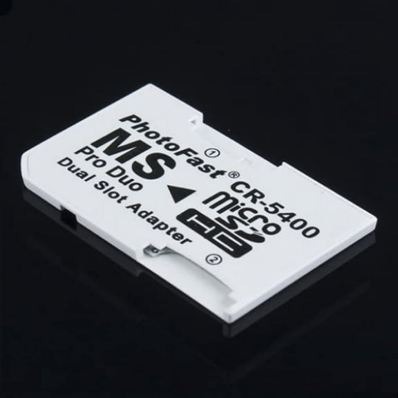 Micro SD TF to Memory Stick MS Pro Duo for PSP 1000/2000 / 3000 Card Dual 2 Slot Adapter Converter CR-5400 CR5400,5 pcs