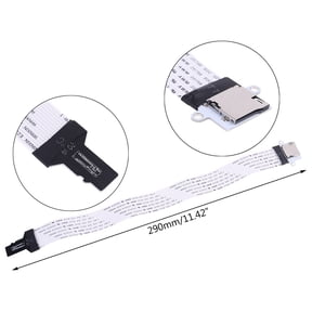 Micro SD TF to SD Female Memory Card Kit Male to Female Extension Cable Adapter