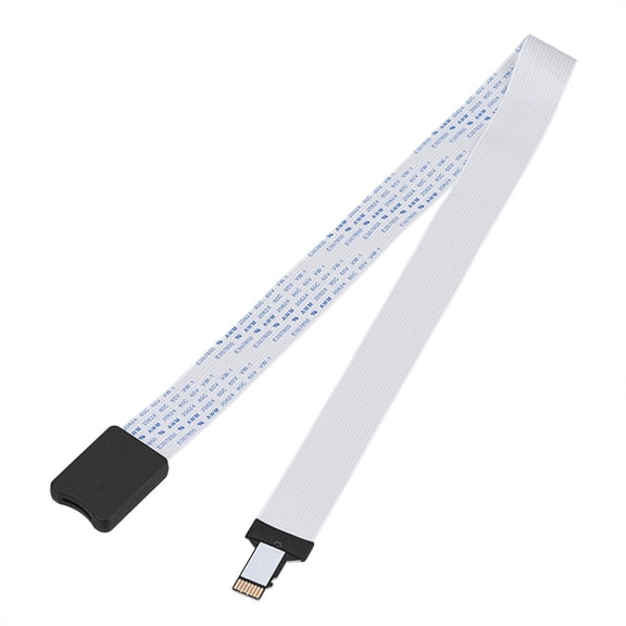 Micro SD To Micro SD Card Extension Cable Adapter Flexible Extender Compatible With 3D Printer/Car/GPS/Camera/DVD/DVR/LED Display Board