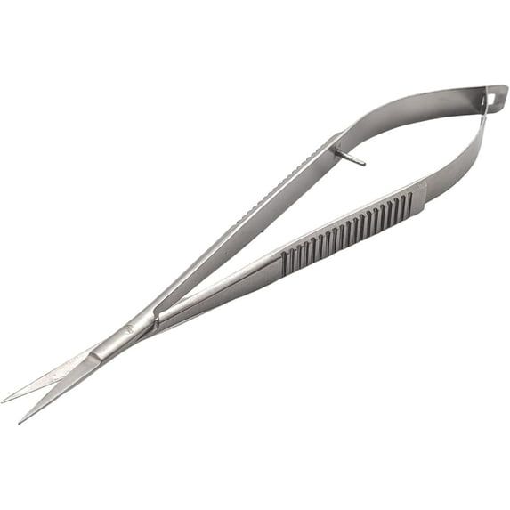 Micro Scissors Castroviejo 5.5 inches Straight Spring Action Silver Extra Sharp by Wise Linkers
