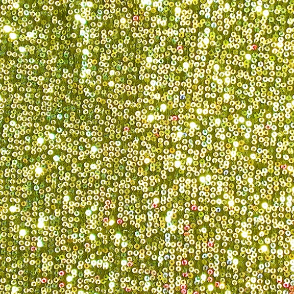 Micro Sequin 3mm Glitter Stretch Fabric Gold Nylon Spandex Mesh 44"/46" Wide