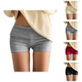 thumbnail image 1 of Micro Shorts for Women 2026 Summer Low Rise Knitted Elastic Waist Bodycon Booty Shorts, 1 of 5