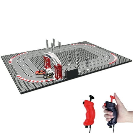 Micro Slot Car Racing Set Toy - 1:87 Scale - Small Track Set, Ages 5 and up