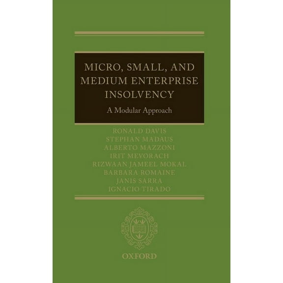 Micro, Small, and Medium Enterprise Insolvency: A Modular Approach, (Hardcover)