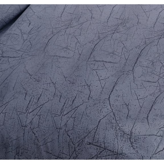 Micro Suede with Polyester Backing Upholstery Fabric for Sofa, Futon, Box Cushion, Bench, Daybed, Window Bay Cushion, Cut by The Yard (Linen-Grey-Bushes, 10 Yard)$$Art & Craft