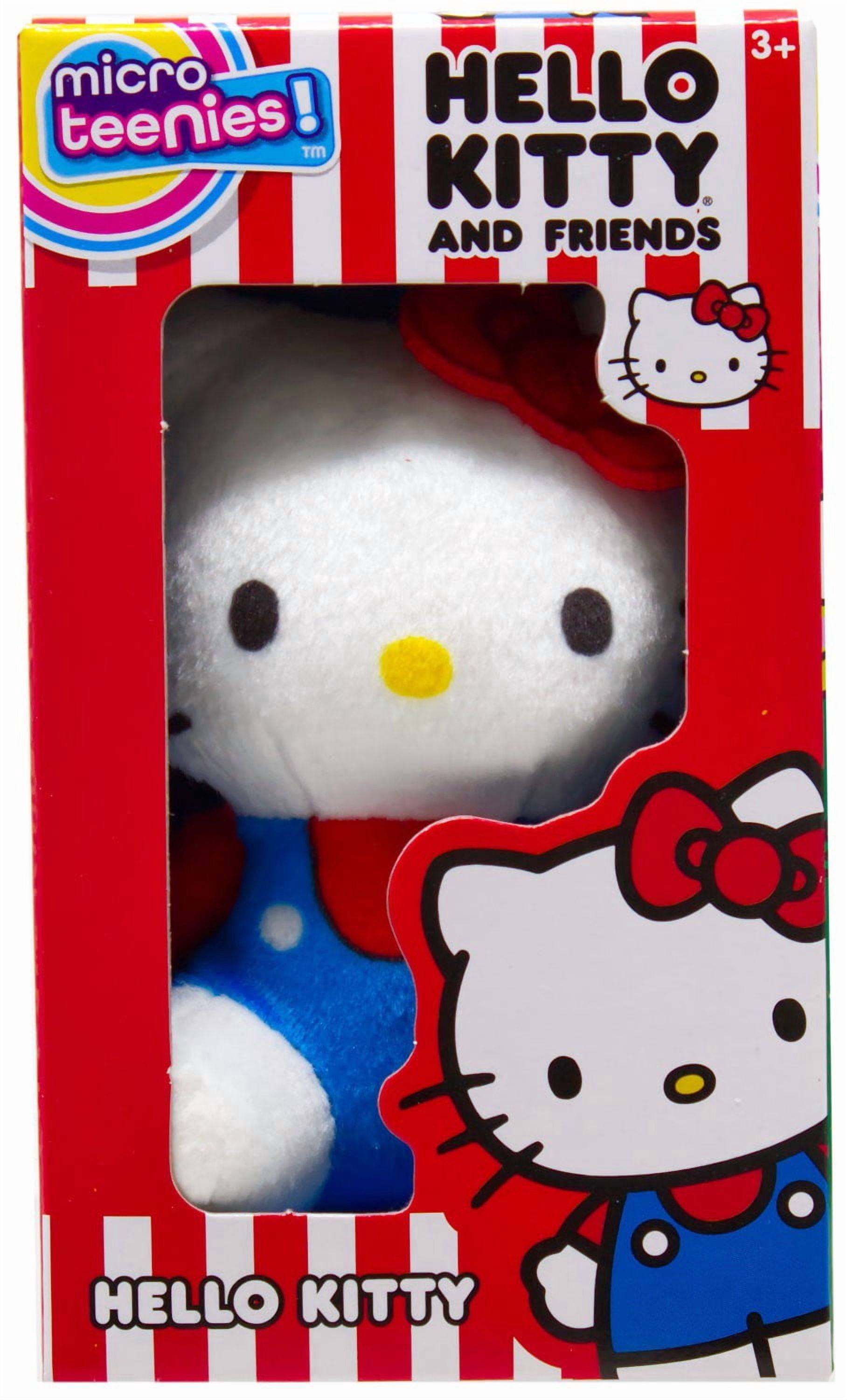 Sanrio Micro Teenies! Hello Kitty Micro Plush (Blue & Red