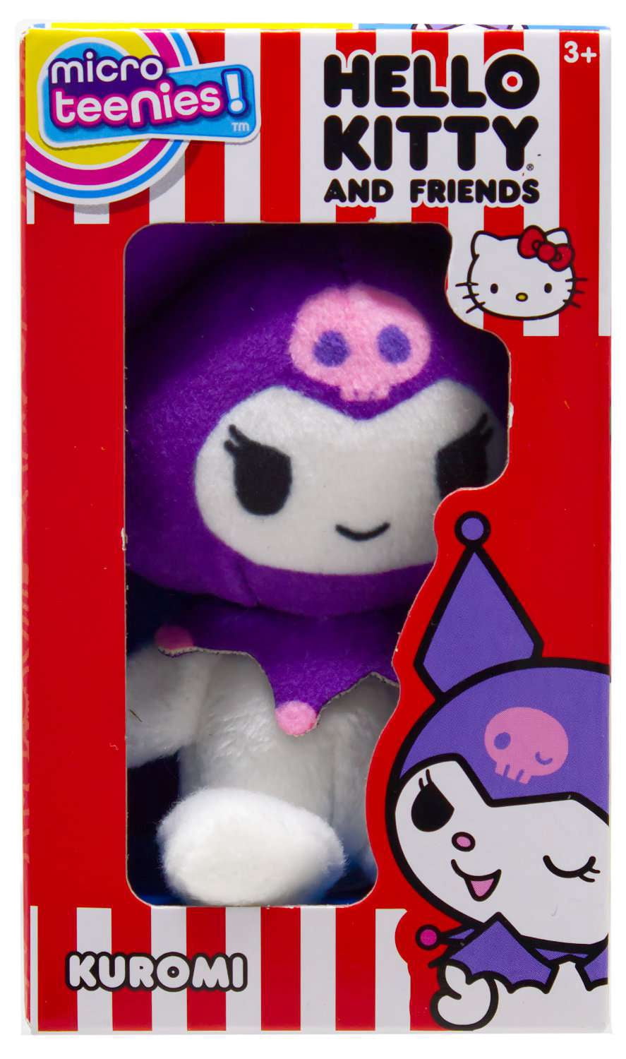Sanrio Micro Teenies! Kuromi Micro Plush [Purple] - Walmart.com