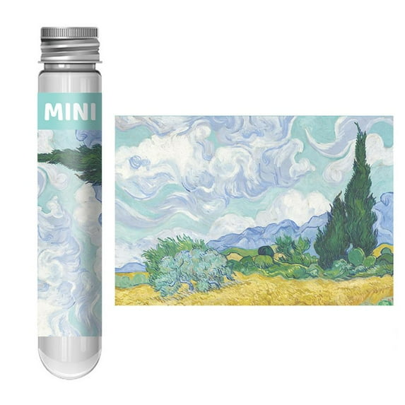 Micro Tiny Puzzels Van Gogh Art Puzzles Travel Puzzles Q3V4 жы μτ S3T8