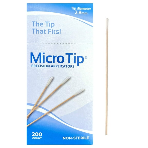 Micro-Tip Swabstick NonSterile 6 Inch Length A28PC 1 Box(s)