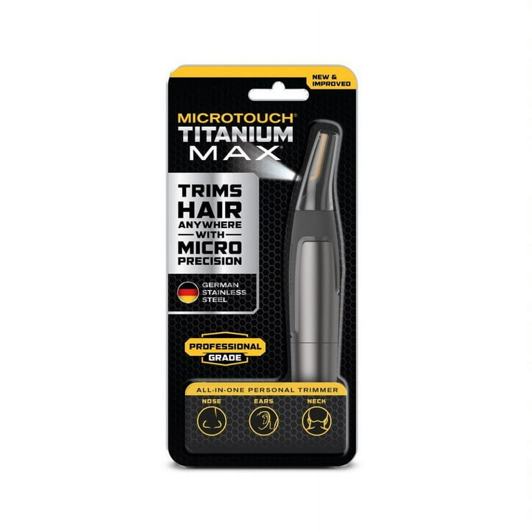 As Seen on TV Micro Touch Max Titanium Trimmer for Ears, Nose