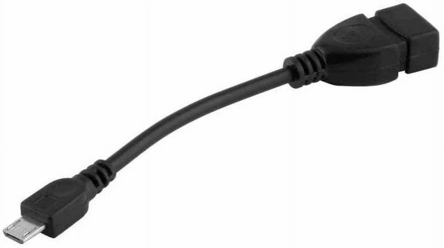 Micro USB 2.0 OTG Cable for Digital Cameras USB A Female to Mini USB B 5 Pin Male Adapter