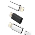 thumbnail image 1 of Micro USB female to Lightning Male Charger Adapter(3 Pack)for iPhone 14 13 12 11 pro Max 7 8 Plus XS Android Cable Car Charging for Apple Power Cord Adaptor for iPad Portable Data Transfer Connector, 1 of 7