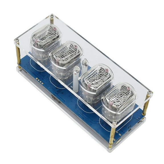 Micro-USB 5V 1A  IN12 IN-12 Nixie Tube PCBA Kit Digital Clock Circuit Board Kit No Tubes