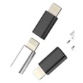thumbnail image 1 of Micro USB Female to Lightning Male Charger Adapter(3 Pack)for iPhone 14 13 12 11 pro Max 7 8 Android Car Charging Cable Adaptor for Apple Connector for iPad Air Power Data Cord Portable Accessories, 1 of 7
