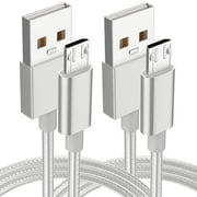 Micro USB Cable Android Charger, Durable Nylon-Braided Fast Sync&Charging Cord for Samsung, Kindle, HTC, Nexus, LG, Xbox