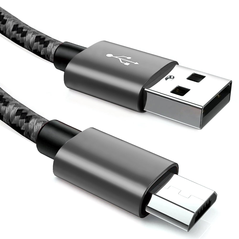 Micro USB Cable, FreedomTech 10FT Android Charger Cable Long Braided Sync and Fast Charging Cord Compatible with Samsung Galaxy S7 S6 Edge+, Android Phones, HTC, Motorola, Nokia, MP3, Tablet and more