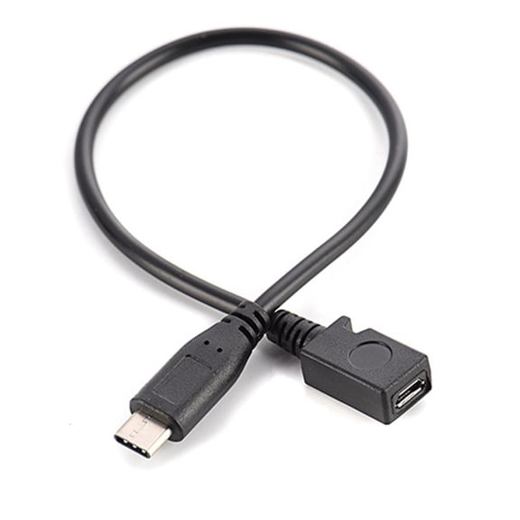 Micro USB Cable To TypeC Data Charger Cable for MP3 MP-4 Player Car DVR Cameras