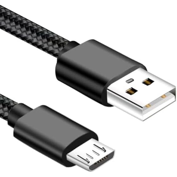 Micro USB Charger Cable for Logitech MX Master 2S/ MX Anywhere 2S | MK875/ MX Ergo/ K800/ G915 TKL Wireless Keyboard Mouse | 6.6 Ft (2M) Fast Charging, Nylon Braided Durable