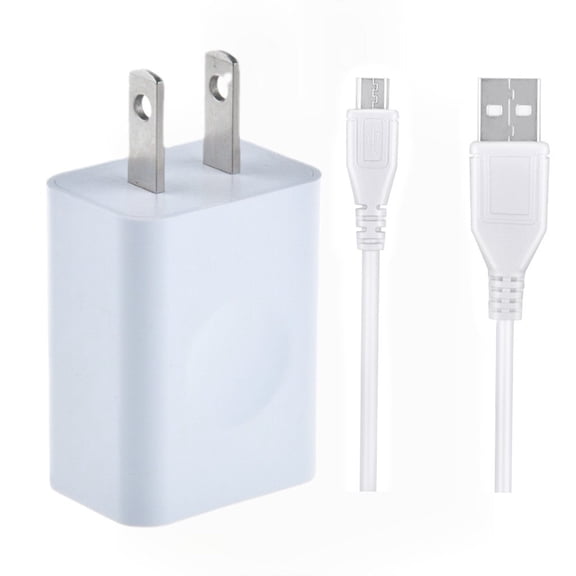 Micro USB Charger Compatible with Consumer Cellular Link ii 2, Doro PhoneEasy 7050 626 824