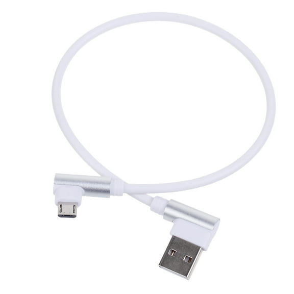 Micro USB Data Cable Right Angle Charging Cord Wire Line USB 2.0 Data Sync Cord