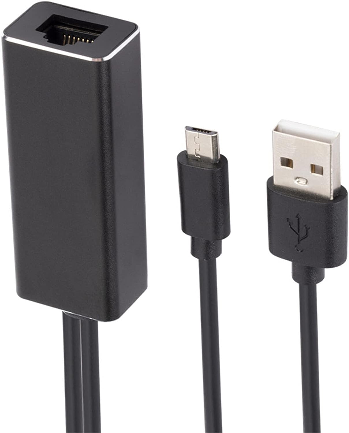Micro USB Adapter For Fire TV Stick Chromecast, USB To RJ45