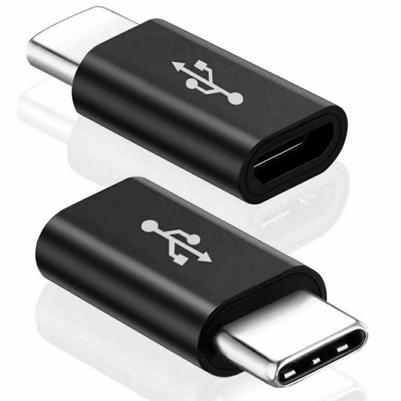 Micro USB Female to Type C Male Adapter Converter Connector for PC Laptop Devices