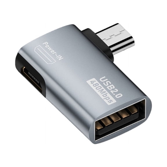 Micro USB Male to USB Female OTG Adapter USB Adapters Compatible for Phones or Tablets Which Supports Otg Function