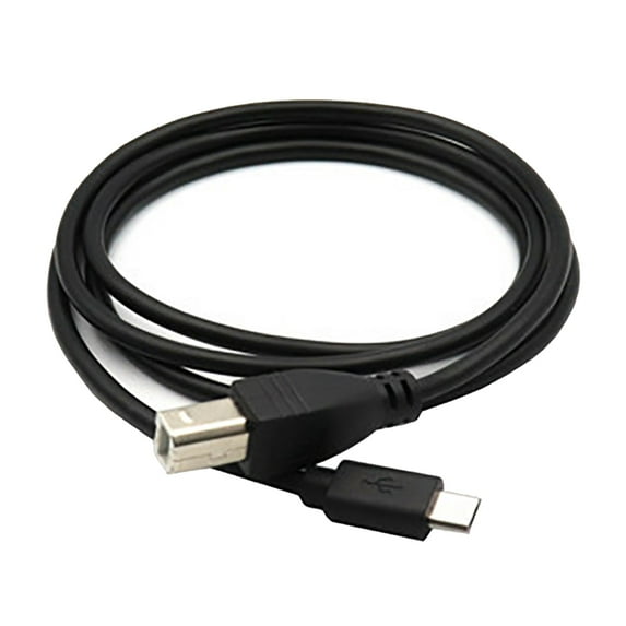 Micro USB OTG to Standard B Type Printer Scanner Hard Disk Cable for Printers, Scanners, and MIDI Controllers