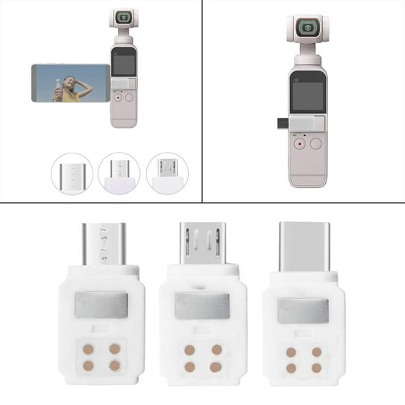 Micro USB Ph Adapter , , Connector Accessories - 3 Pieces