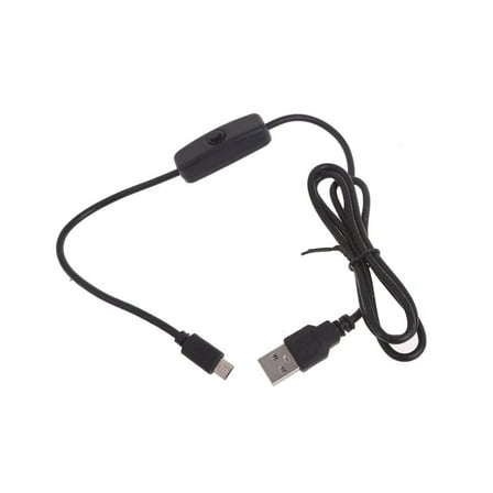 Micro USB Power Charging Cable withSwitch USB2.0 to MicroUSB Converter forRaspberryPi USB to micro USB Cable