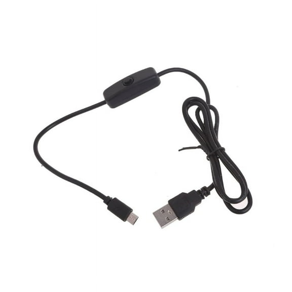 Micro USB Power Charging Cable withSwitch USB2.0 to MicroUSB Converter forRaspberryPi USB to micro USB Cable