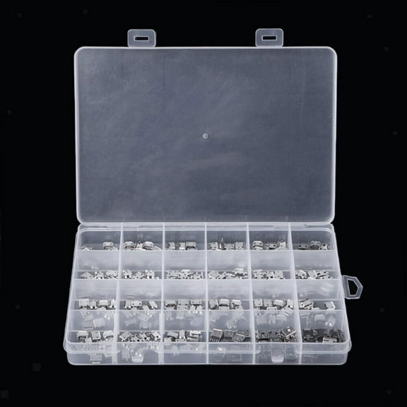 Micro USB Socket Connector Port Replacement USB Connectors 24Models 5Pin Set