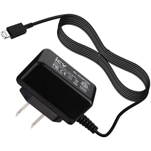 Micro USB Wall Charger 5V 2A Power Adapter with US Plug and Fixed Cable for Samsung Galaxy S6 S5 S4 S3 S2 Si9003 S5820 N7100 Note3 Note4 Black