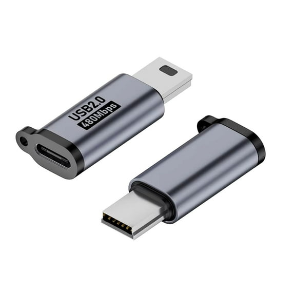 Micro USB to Type C Adapter for Seamless Device Connection and Fast Charging with Durable PVC Aluminum Alloy