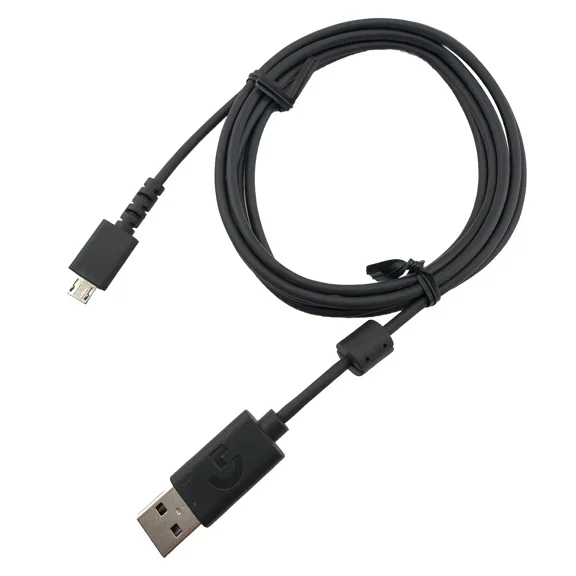 Micro Usb Rubber Charging Cable For Logitech G533 G633 G933 G502 G700 G913