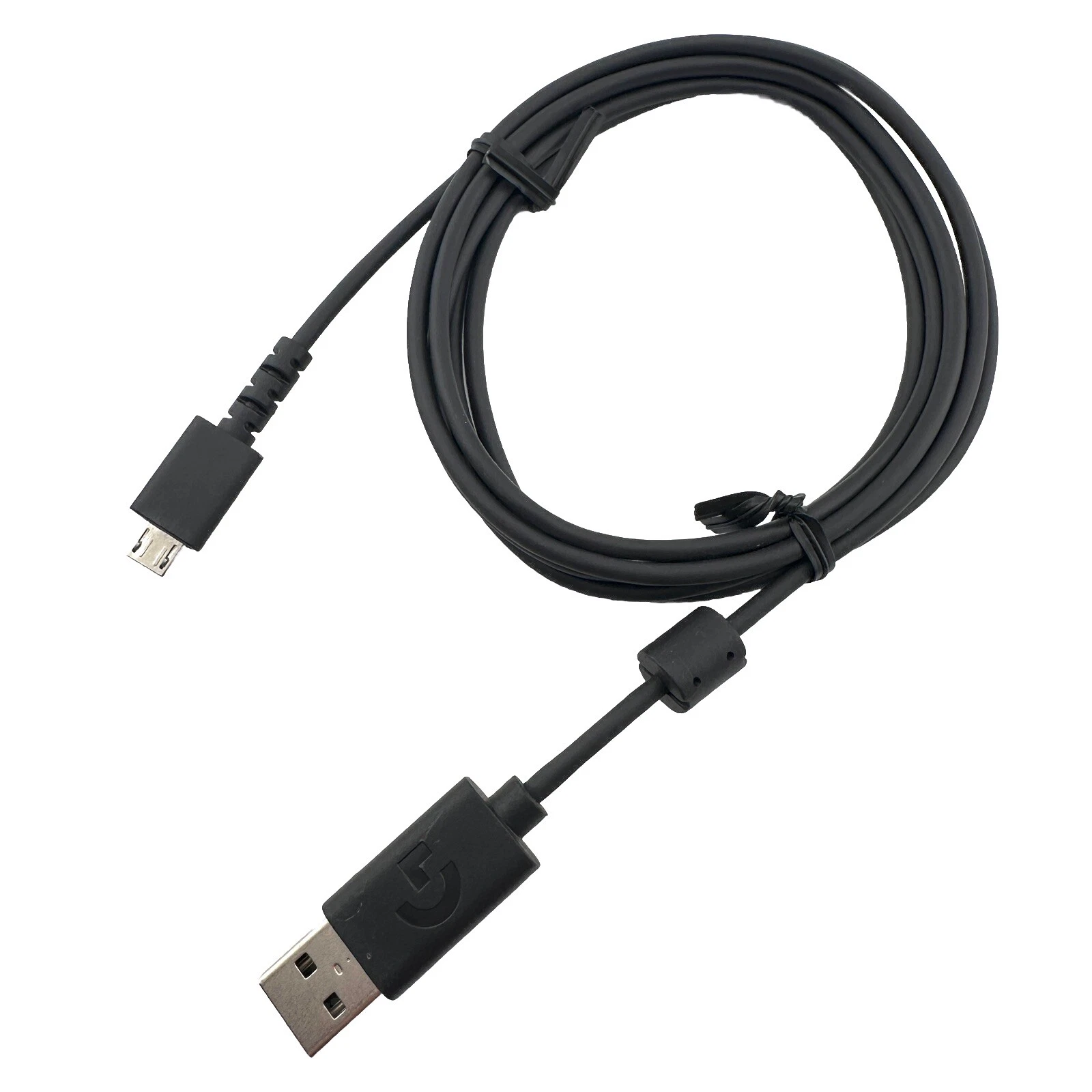 Micro Usb Rubber Charging Cable For Logitech Headset Mouse Tkl Keyboard