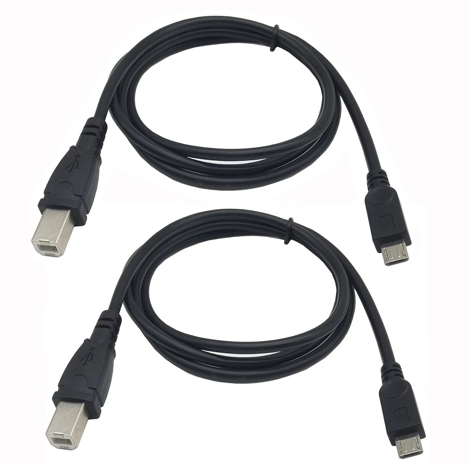 BUTTERFLY- Micro Usb To Printer Cable, 2Pcs 5Pin Male Type B Data And...