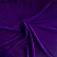 thumbnail image 1 of Micro Velvet Polyester 45" Short Pile 230 GSM Microfiber Fabric By The Yard For Sewing Apparel, Accessories, & Décor (Purple, 1 Yard), 1 of 3