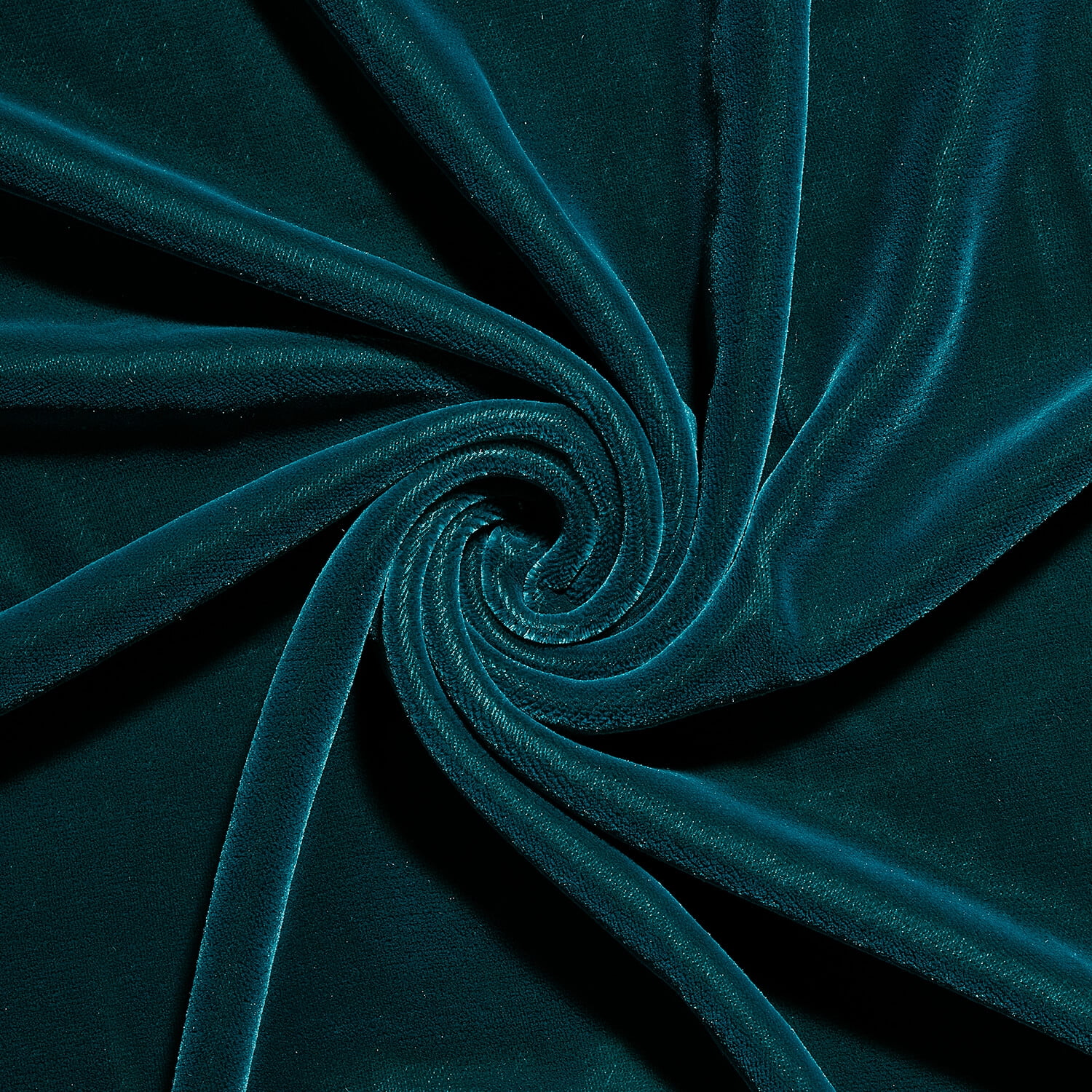 Micro Velvet Soft Fabric 45 inches By the Yard for Sewing Apparel Crafts  (Teal) 