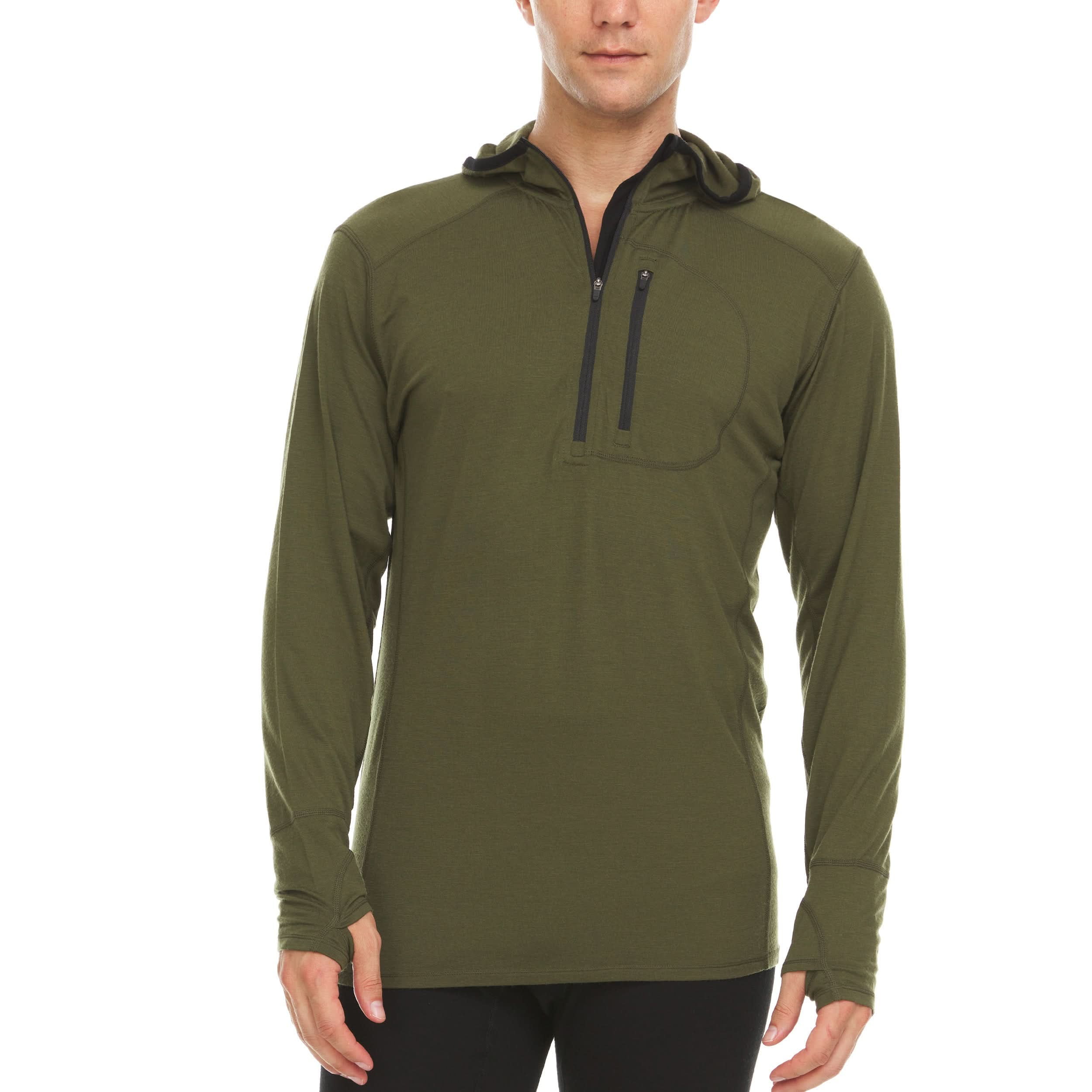 Icebreaker Original LS Half Zip - Pullover in lana merino - Uomo | Hardloop