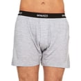 thumbnail image 1 of Woolverino - Men's Merino Wool Microweight Boxer Shorts - Ash Gray - X-Large, 1 of 4